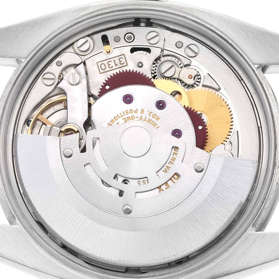 Rolex Air King 34mm White Dial Steel Mens Watch 114200