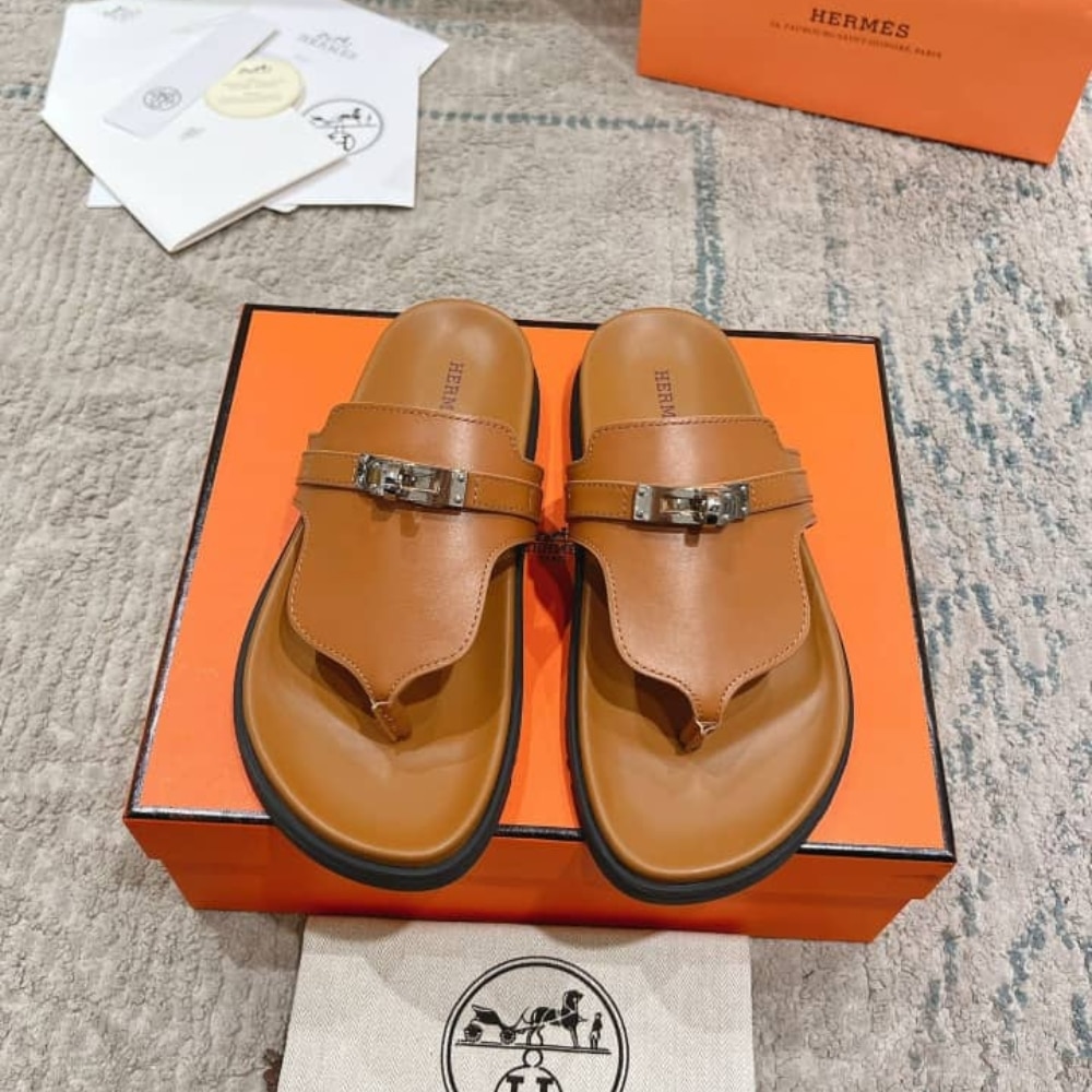 Hermes Empire Sandal Marron Glaise H221074Z 1V360