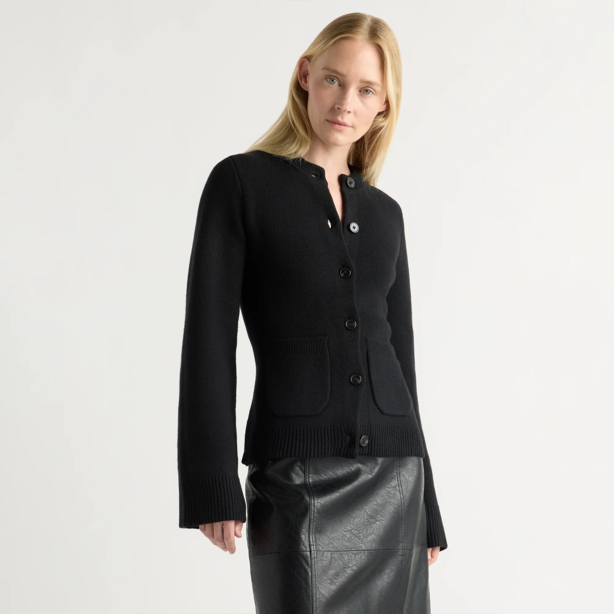 Eames Organic Cotton-Wool Cardigan