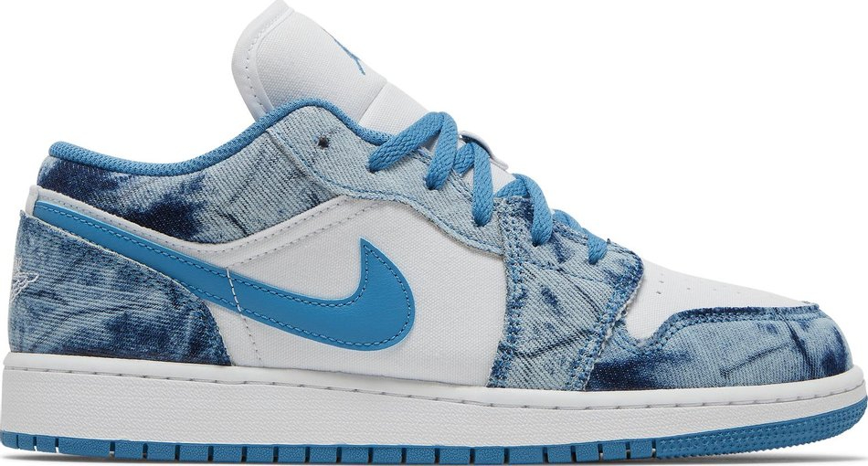 Air Jordan 1 Low GS Washed Denim DM8947-100