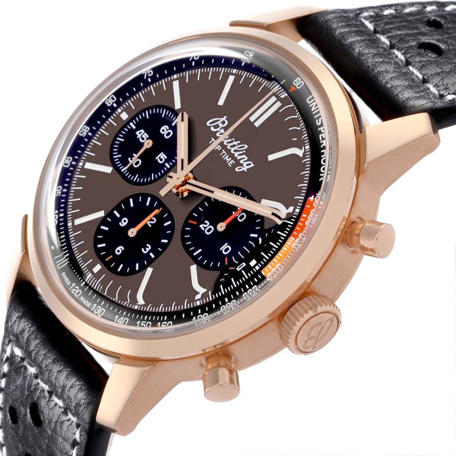 Breitling Top Time Rose Gold Mens Watch RB0176