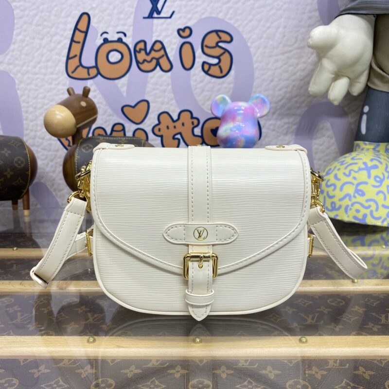 Replica Louis Vuitton Saumur White