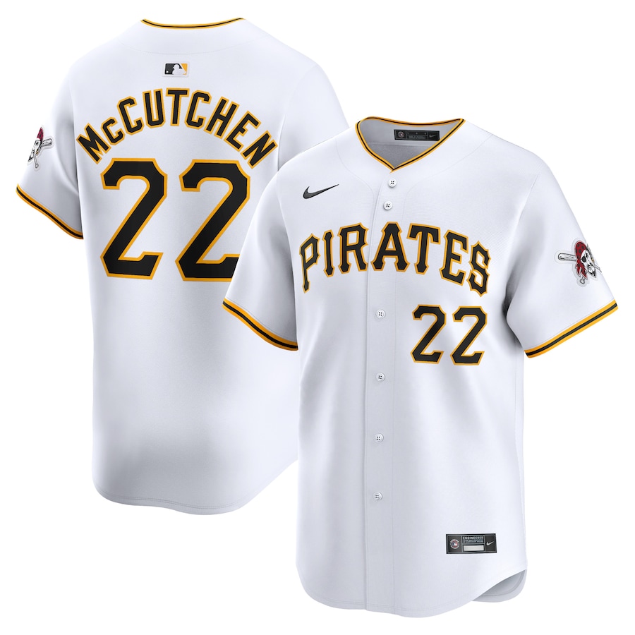 Andrew McCutchen Pittsburgh Pirates Home Limited Player Jersey White