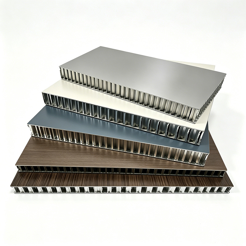 Aluminum Honeycomb Composite Door Core, Fireproof Anti Mold, Wood Grain Solid Color for Project Doors