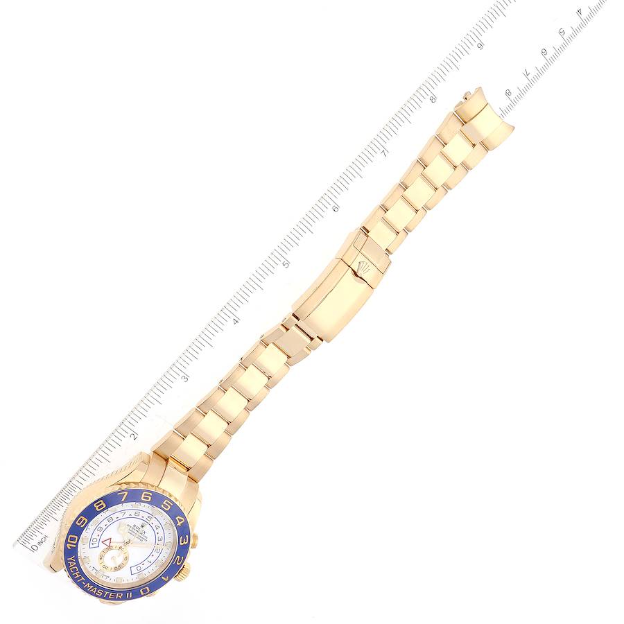 ??Limited Time Offer-Rolex Yacht-Master II Yellow Gold m116688-0002 Mercedes-Benz hour hand /Rose Gold m116681-0002/ m116680-0002 44mm Unworn