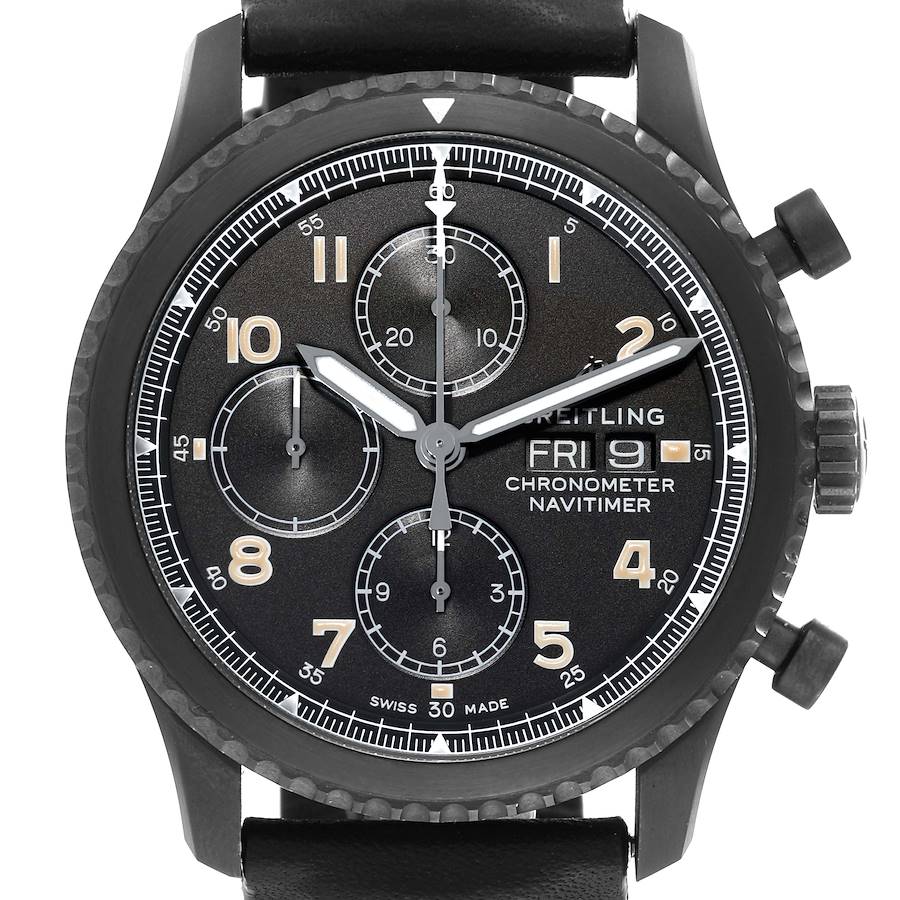 Breitling Navitimer 8 Chronograph 43 DLC Steel Mens Watch M13314