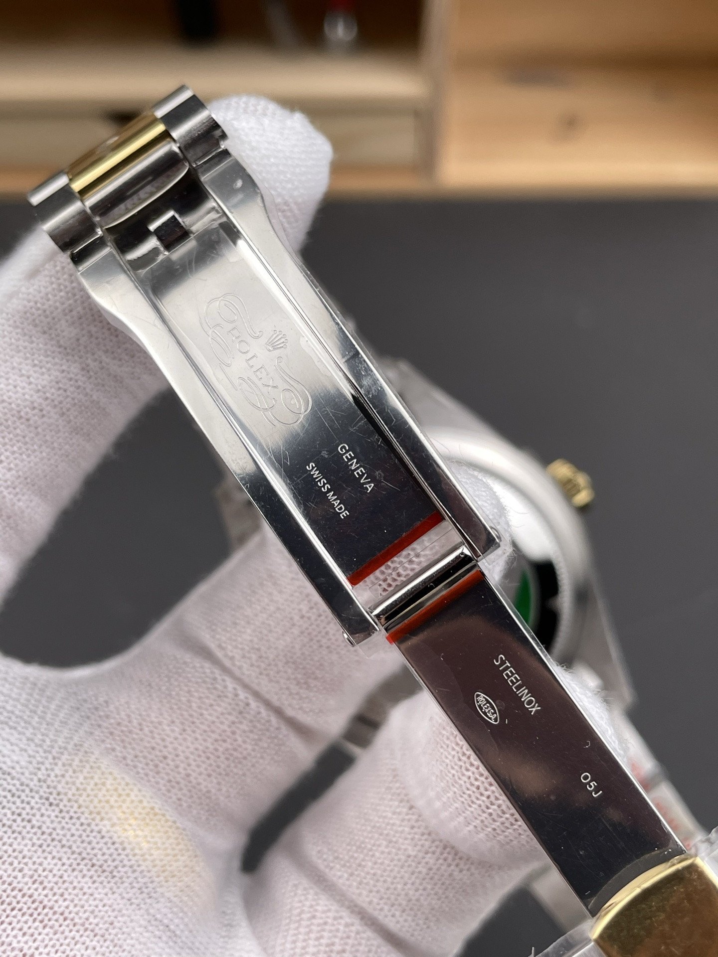 Two-Tone Sky-Dweller Black Dial