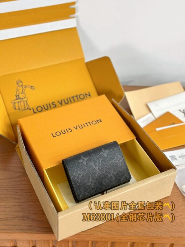 Louis Vuitton Envelope Card Holder Black