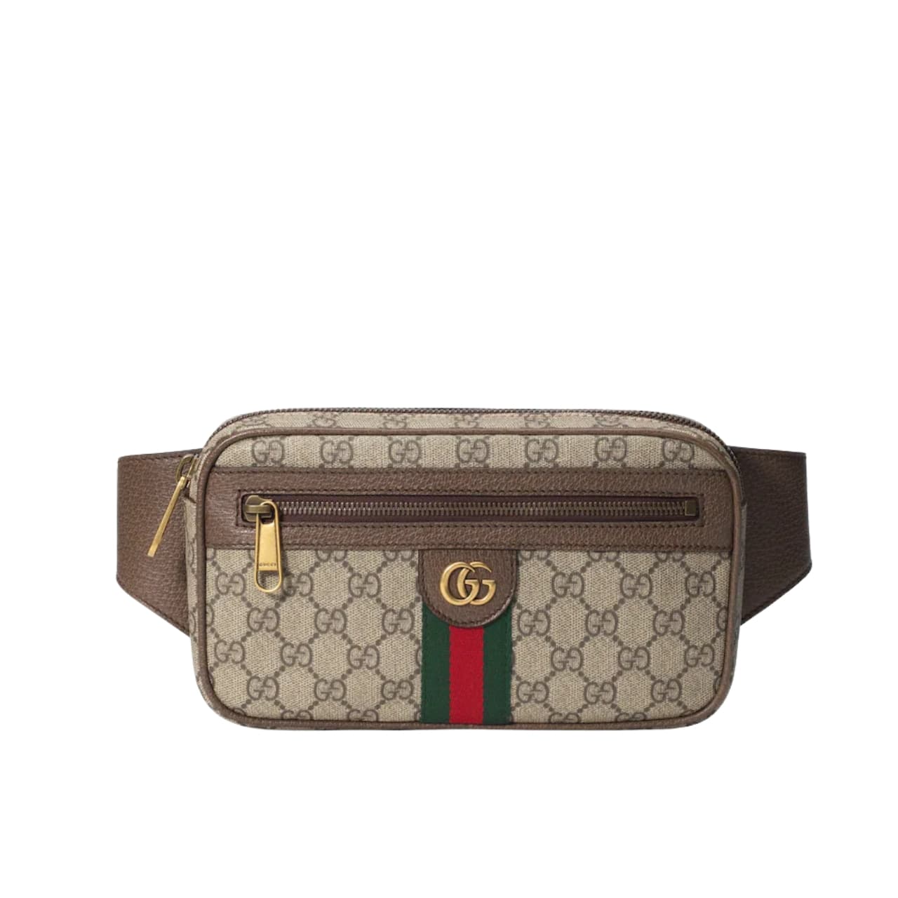 Gucci Ophidia GG Supreme Belt Bag Brown 24cm 574796 97SIT 8747