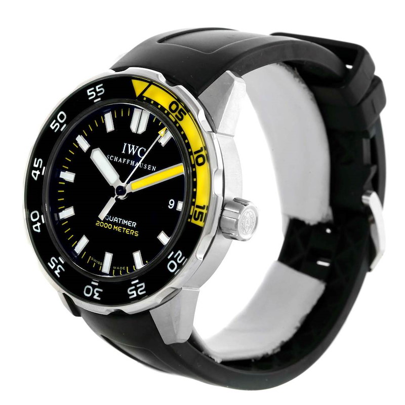 IWC Aquatimer 2000 Rubber Strap Mens Watch IW356808