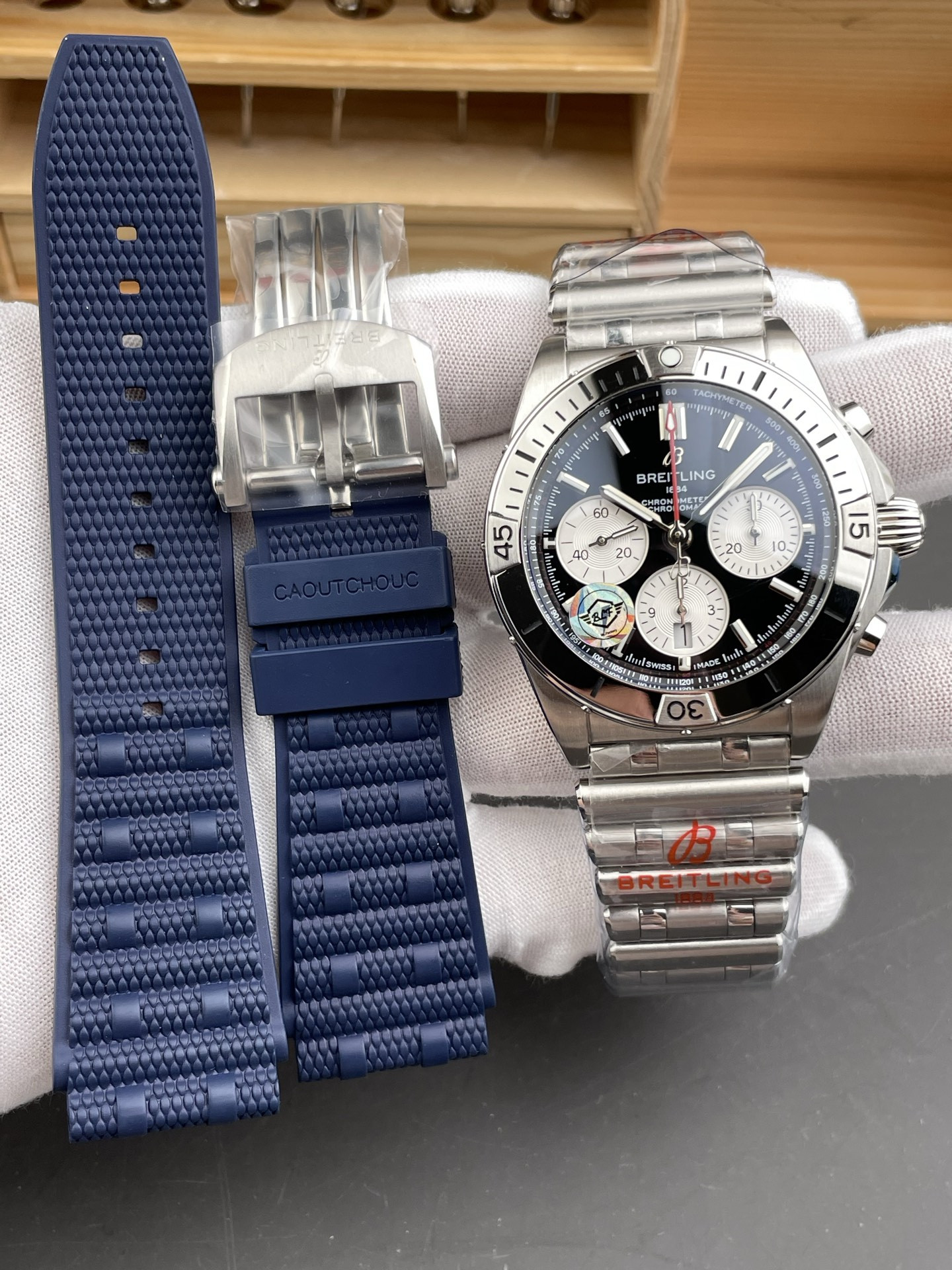Chronomat B01 Black Dial