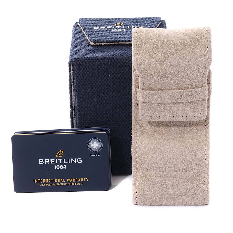 Breitling Premier B01 Chronograph 42 Steel Mens Watch AB0145
