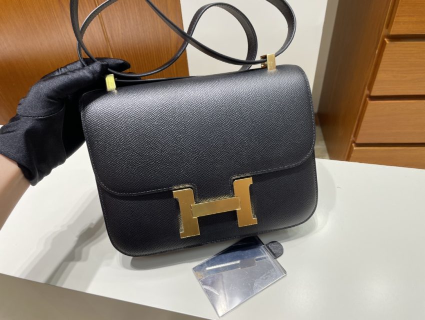 Replica Hermès Constance 24Cm Black