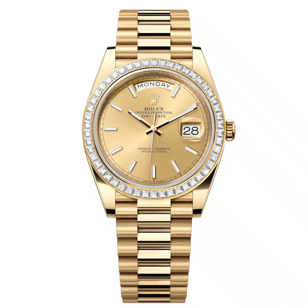 ​Rollie-The Crown Day-Date 28398TBR-0003 40mm