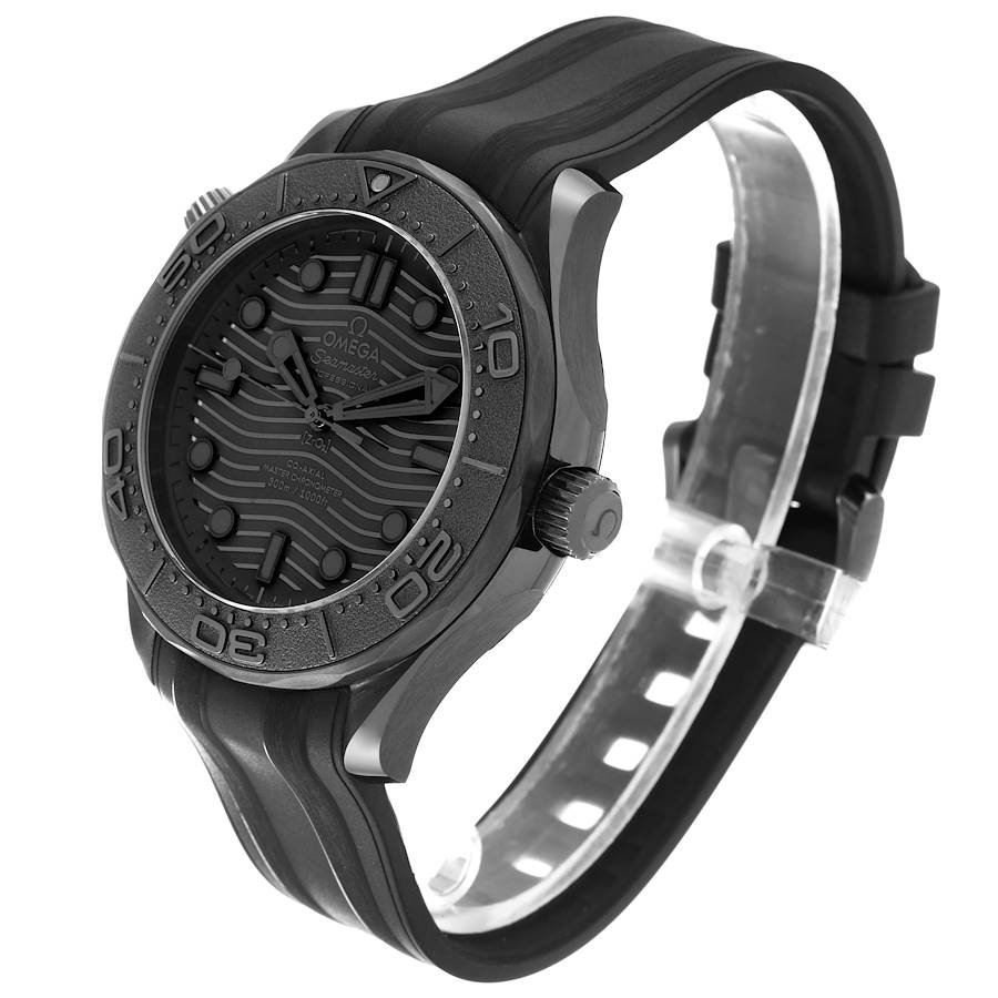 Omega Seamaster Diver Black Ceramic Mens Watch 210.92.44.20.01.003