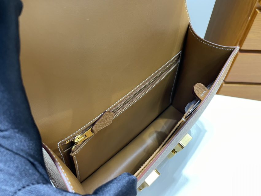 Replica Hermès Constance 24Cm Golden Brown