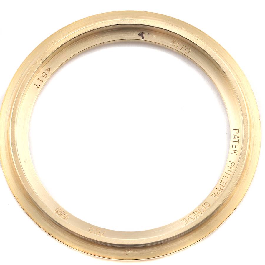Patek Philippe Complications Chronograph 18k Yellow Gold Mens Watch 5170