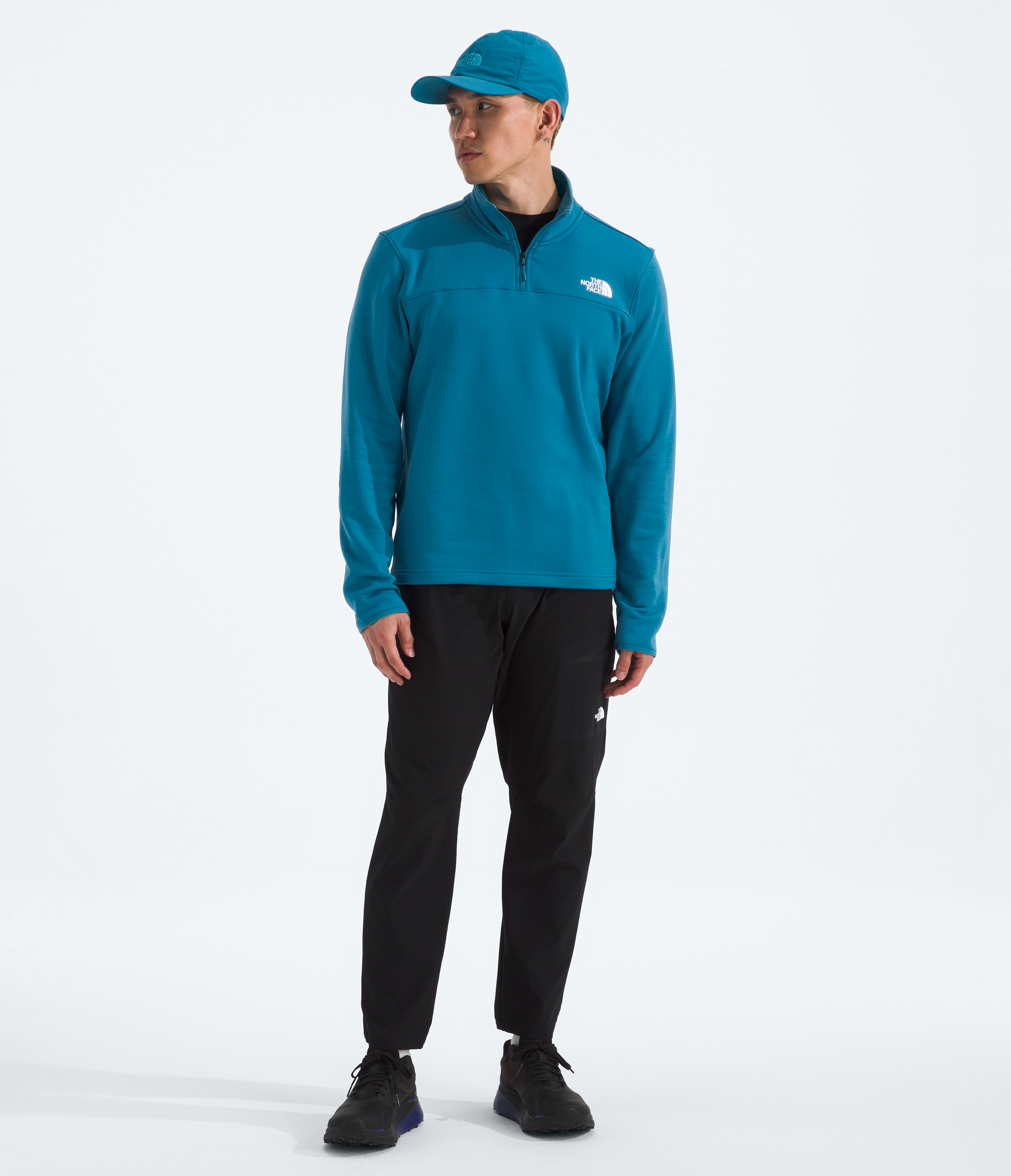 Men’s Cedar Trail Grid Fleece ¼ Zip