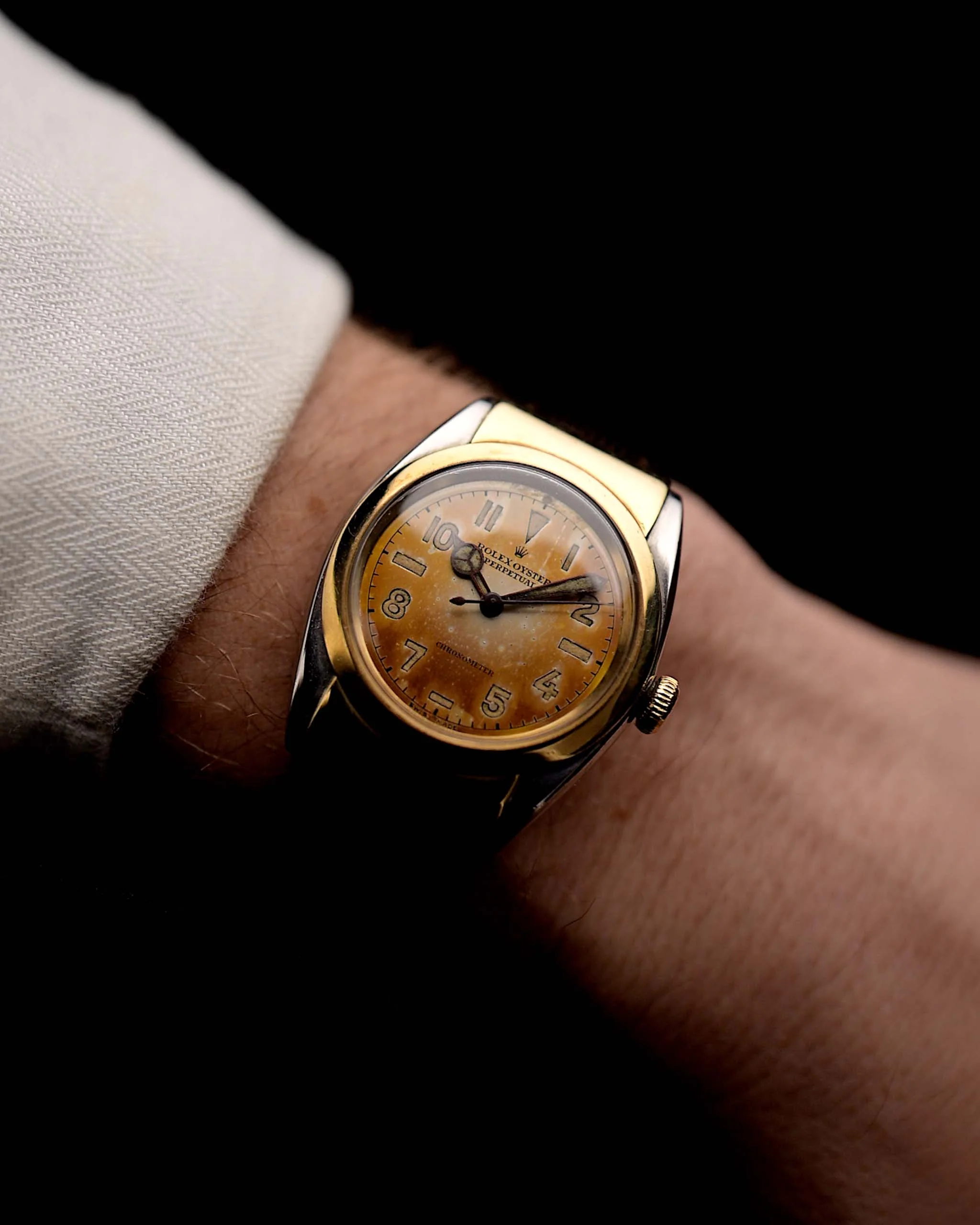 Rolex Oyster Bubble Back 3065 1940s