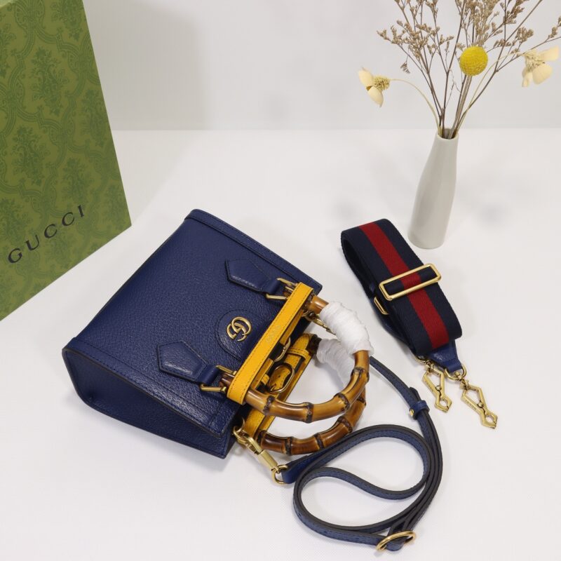 Replica Gucci Diana Small Tote Blue