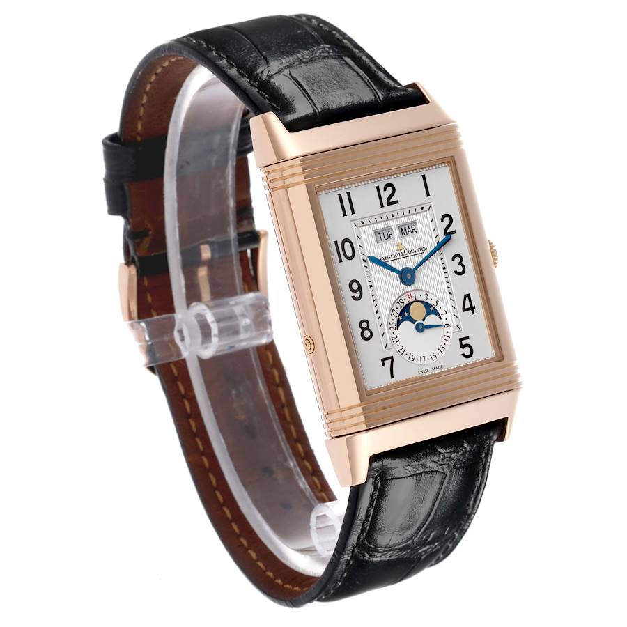Jaeger LeCoultre Grande Reverso Calendar Rose Gold Mens Watch 273.2.84 Q3752520