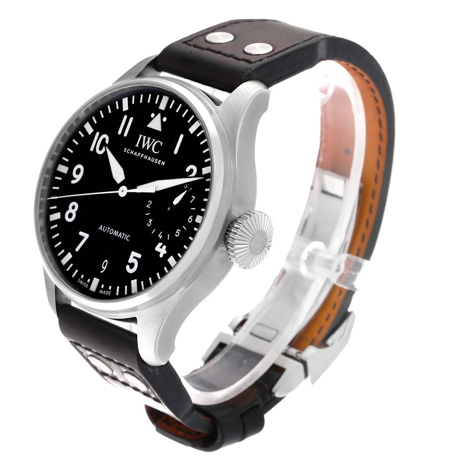 IWC Big Pilots 46mm Black Dial Automatic Steel Mens Watch IW500912