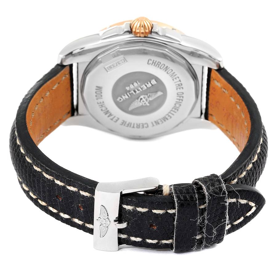 Breitling Galactic 36 Stainless Steel Rose Gold Watch C37330