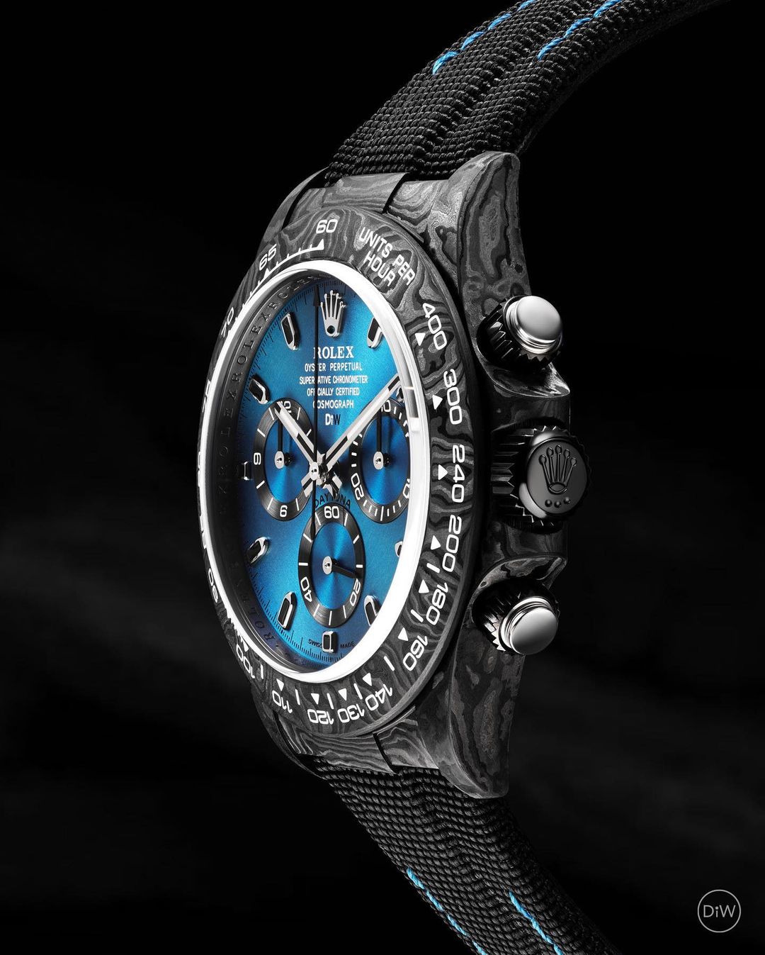 DiW Rolex Daytona Color Changing Dial "AZURE UP PROJECT"