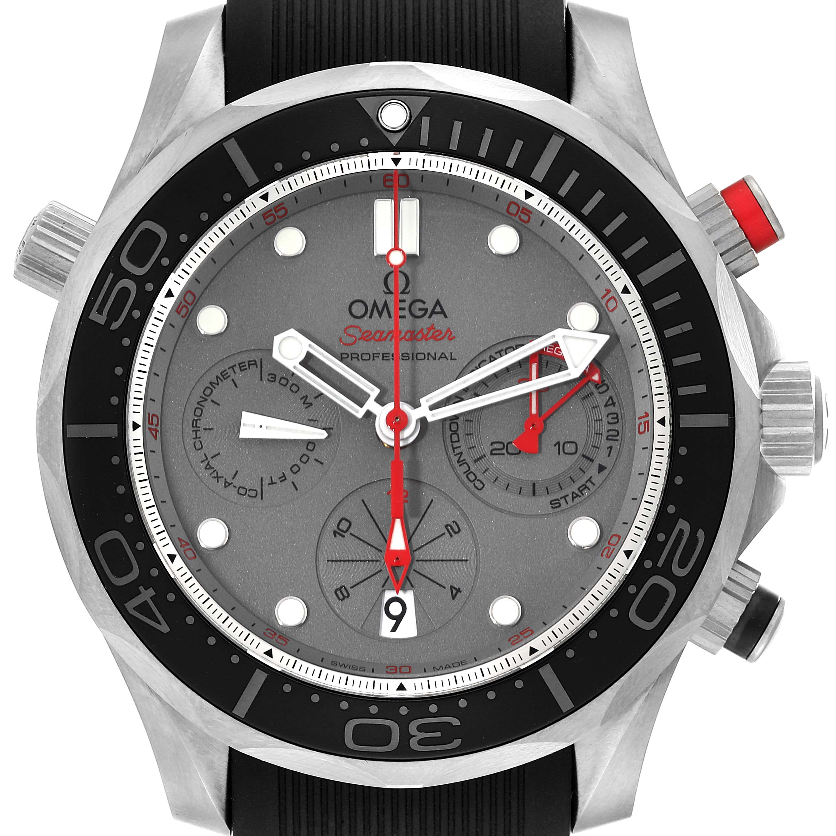 Omega Seamaster 300 ETNZ Titanium Mens Watch 44.0 MM 212.92.44.50.99.001