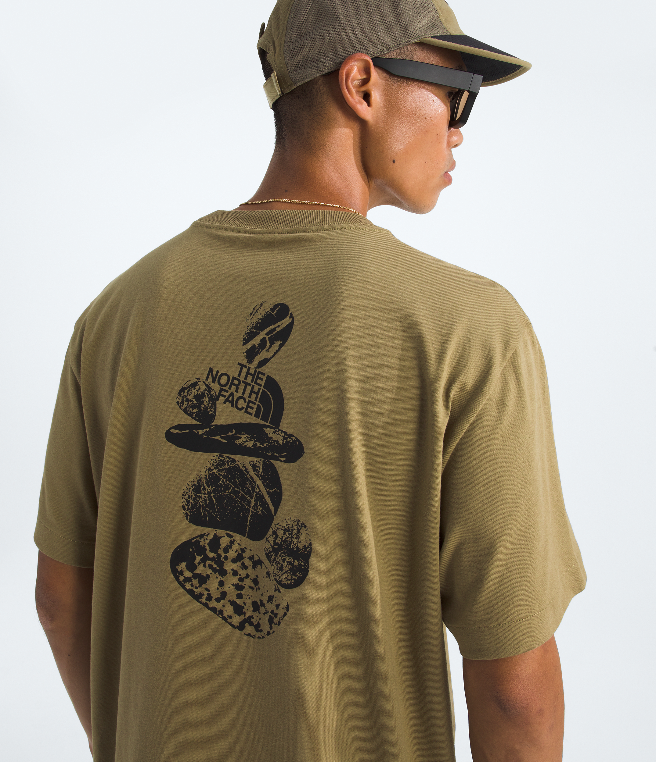 Men’s Stones Relaxed Short-Sleeve Tee—Graphic