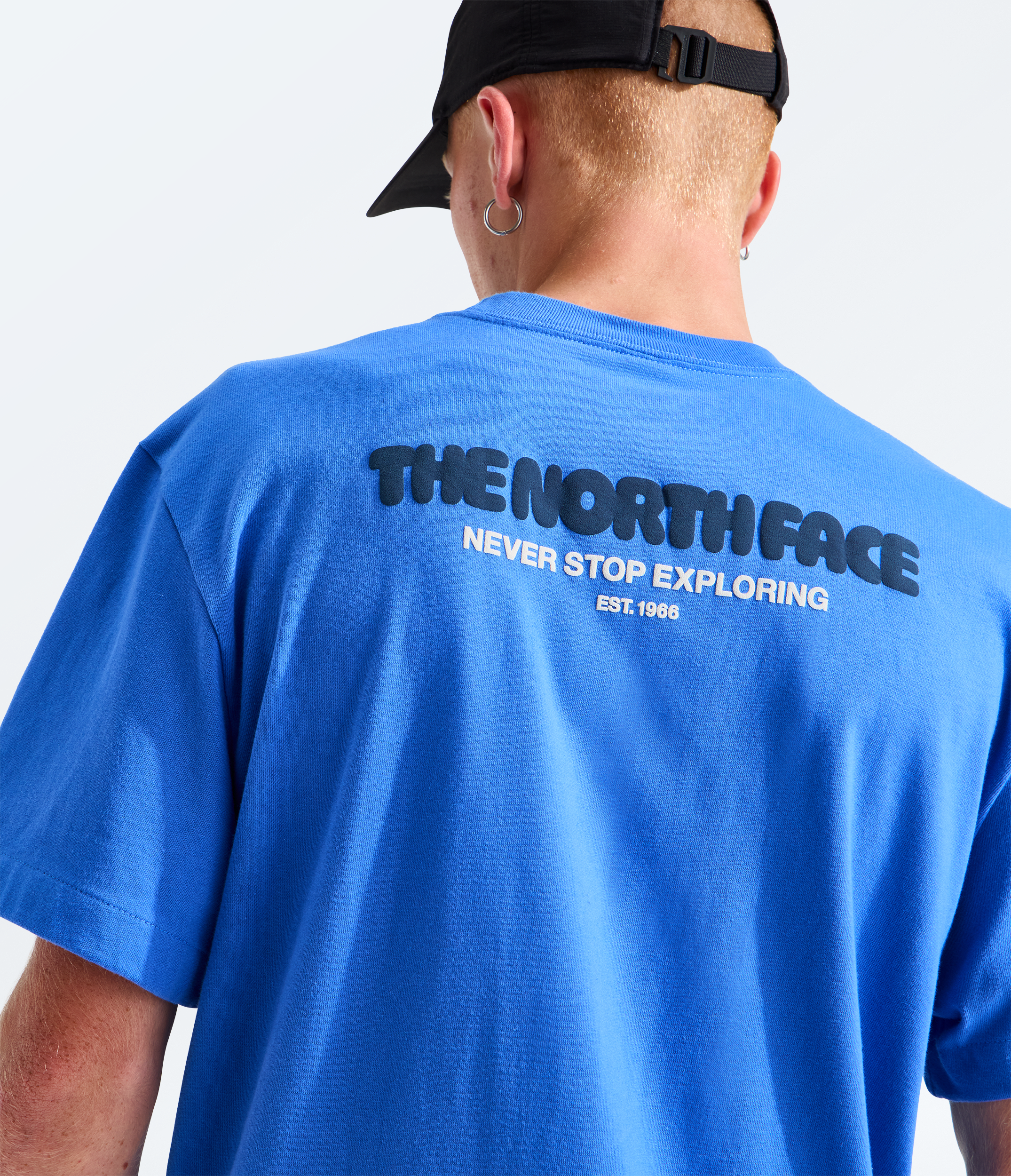 Men’s Explore Fonts Relaxed Short-Sleeve PCT Tee—Graphic