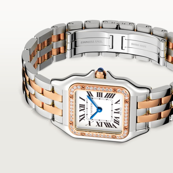 PANTHERE Rose Gold Mix Diamond 30mm