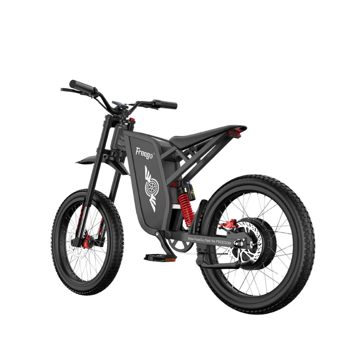 Freego X1 Series Agile All-Terrain Electric Dirt Bikes with Pedals