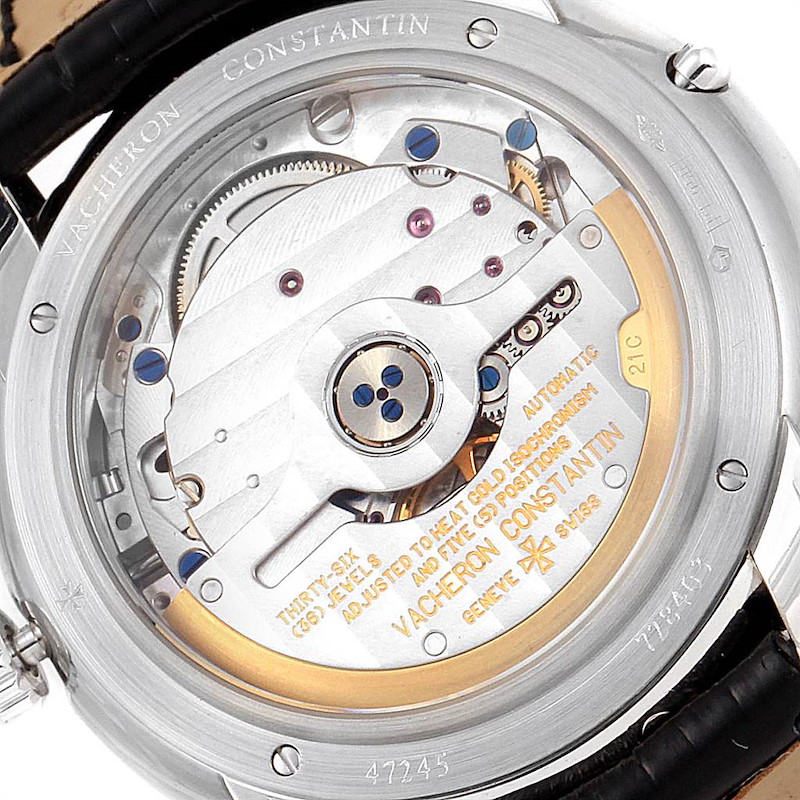 Vacheron Constantin Patrimony 31 Day Retrograde Platinum Watch 47245