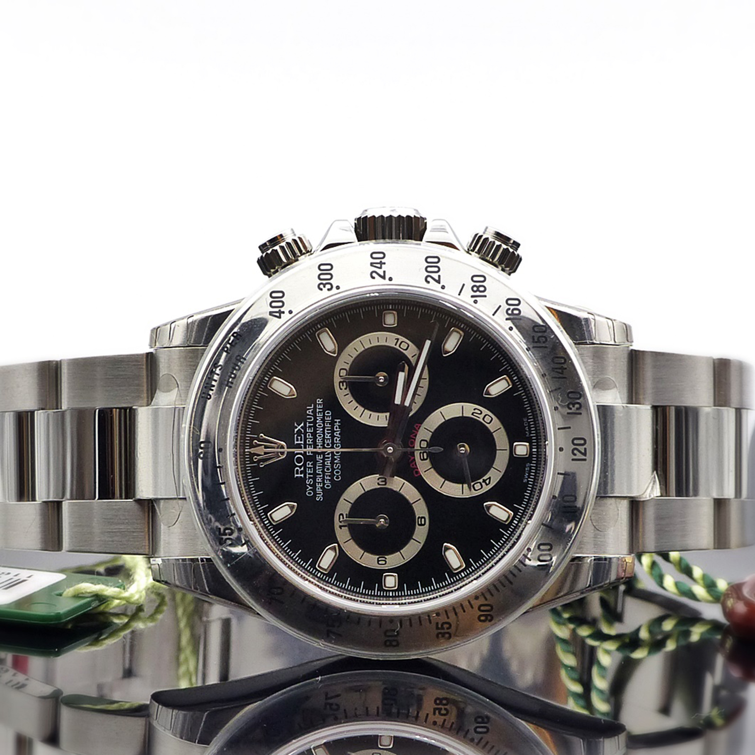 Rolex Cosmograph Daytona Black Dial Stainless Steel 116500ln-0002