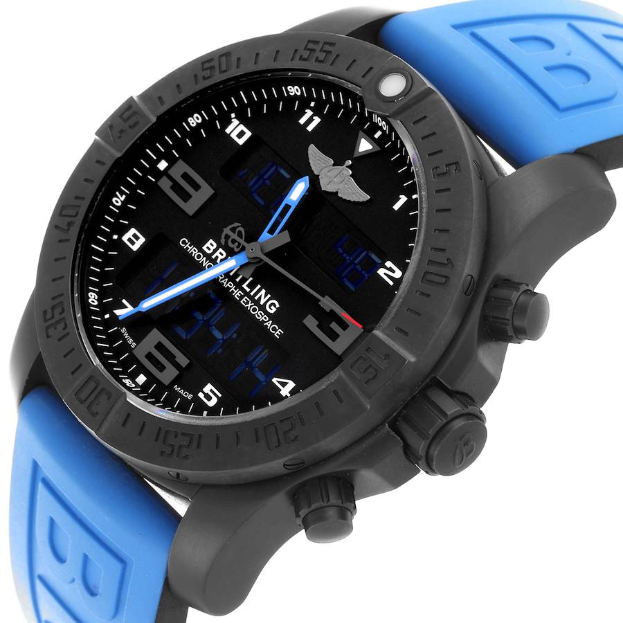 Breitling Exospace DLC Coated Titanium Mens Watch VB5510