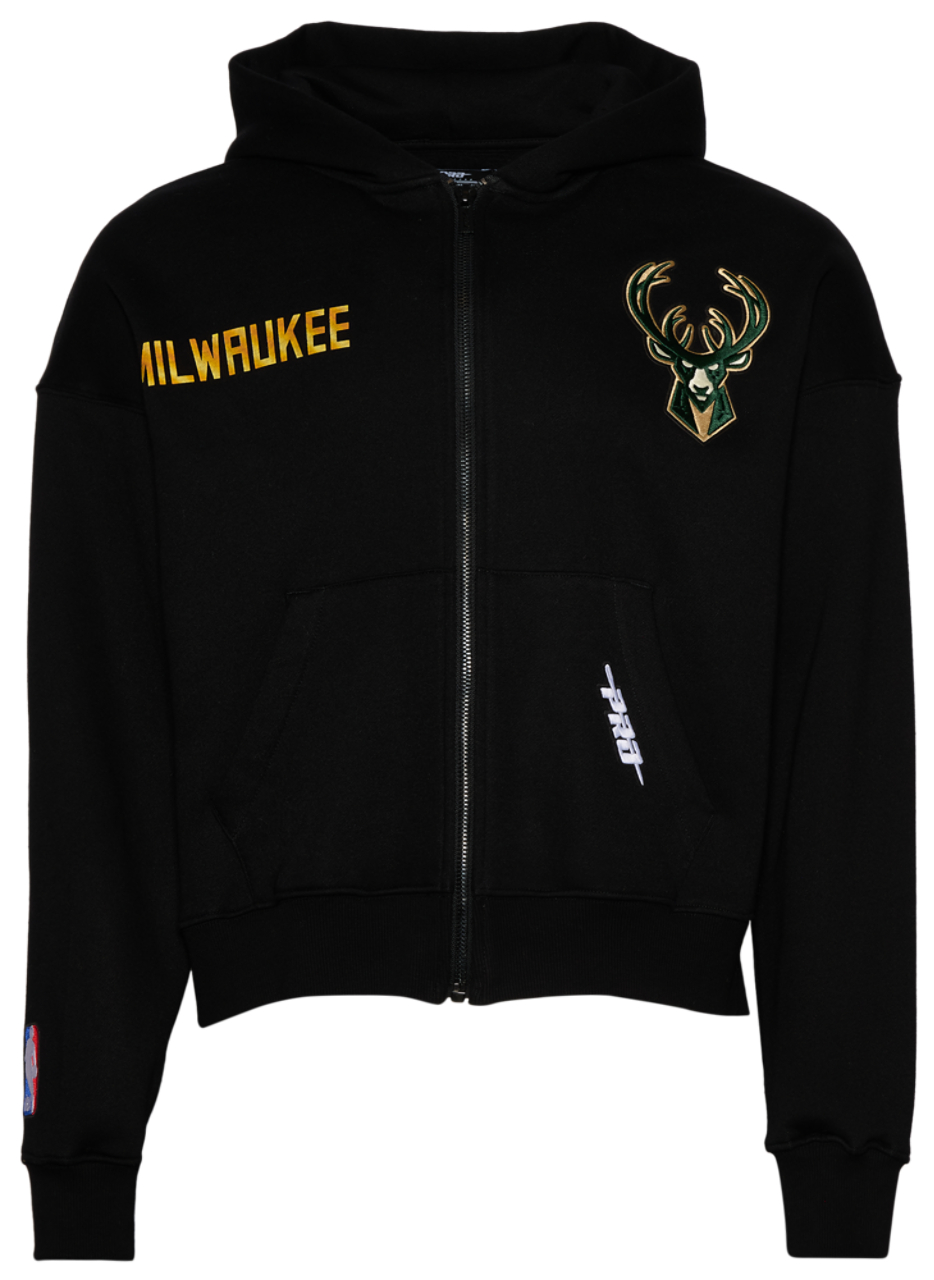 Pro Standard Bucks Gold Hoops Pro Full-Zip Hoodie