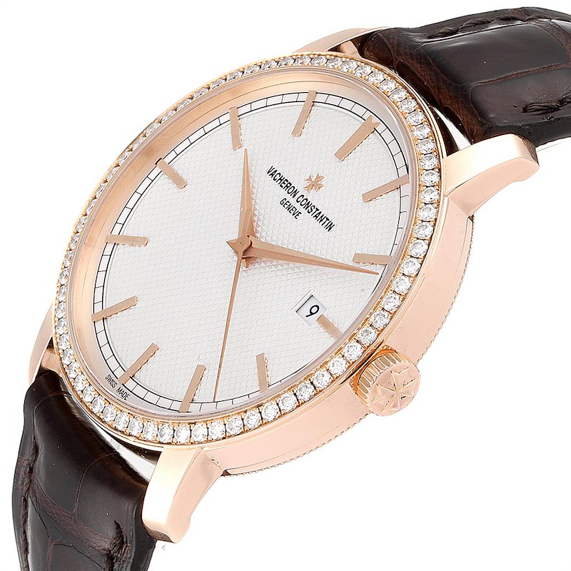 Vacheron Constantin Traditionnelle Rose Gold Diamond Unisex Watch 85520