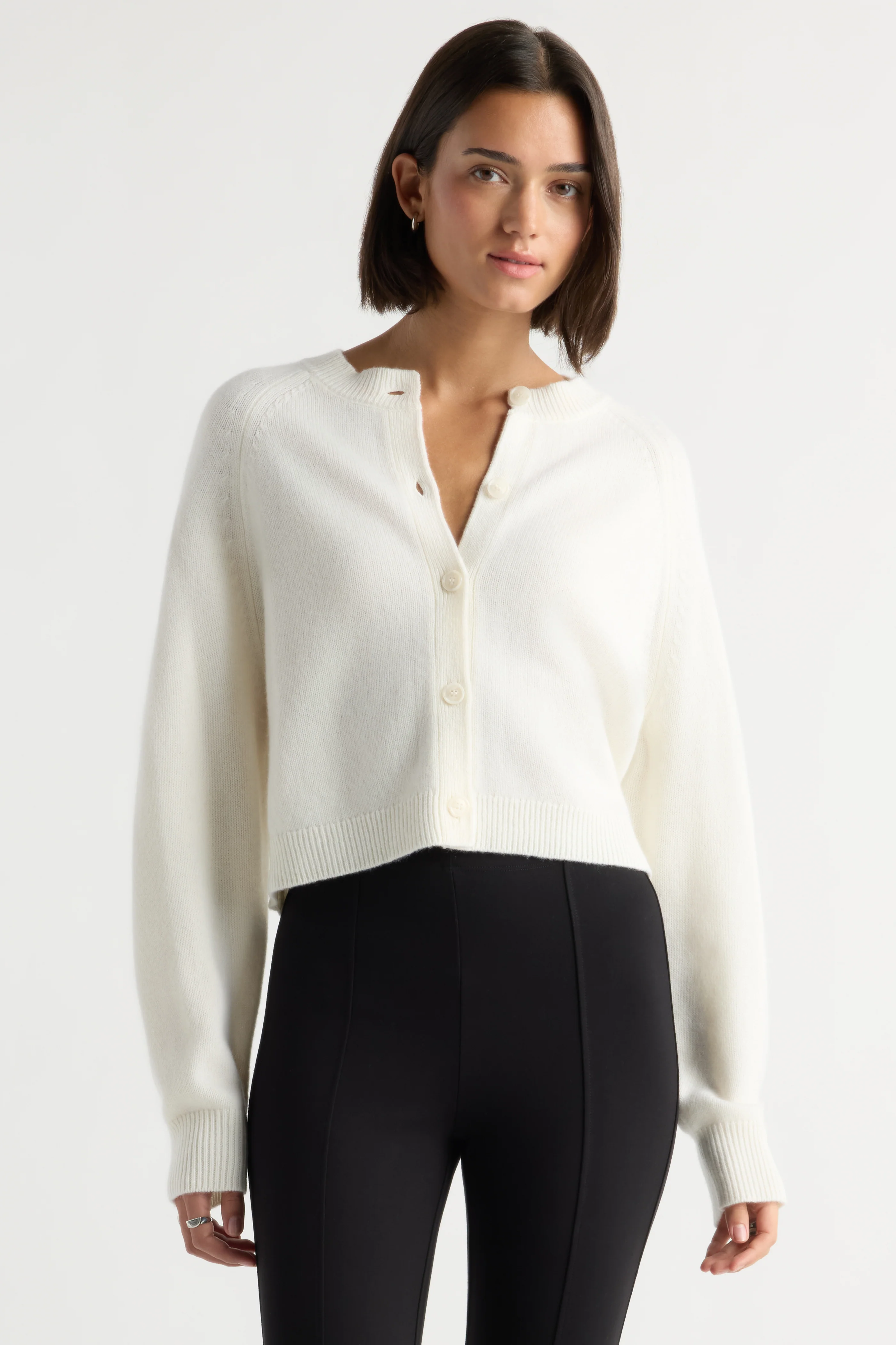 Elliot Wool-Cashmere Cardigan