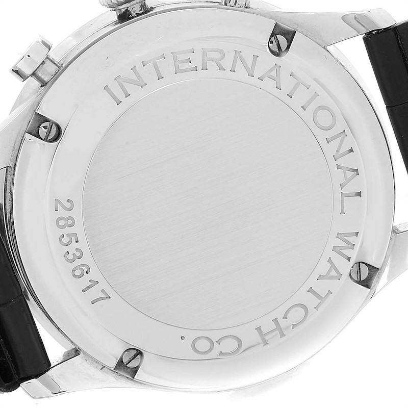IWC Portuguese Chronograph Automatic Steel Mens Watch IW371404