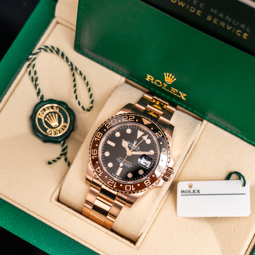 2025 NEW Rolex GMT-Master II 18 ct Everose gold, M126715CHNR-0002