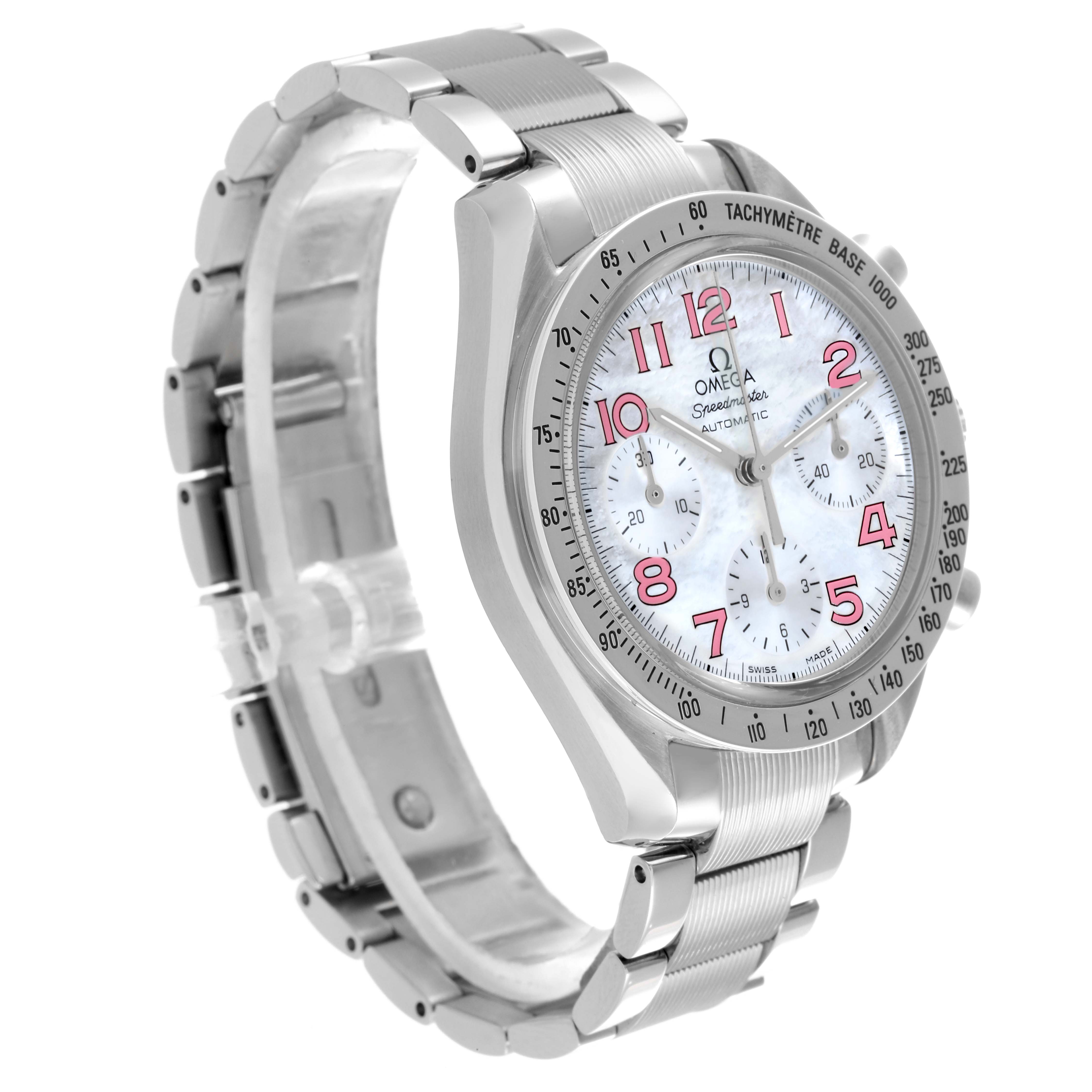 Omega Speedmaster MOP Dial Steel Mens Watch 39.0 MM 3534.74.00