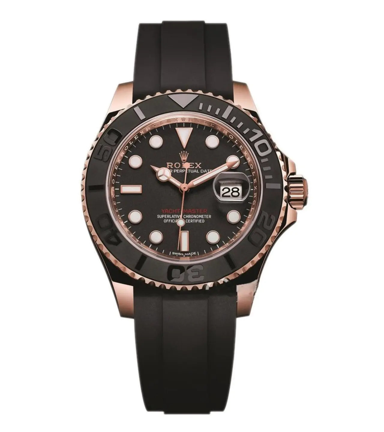 2024 Newest Rolex Yacht-Master 42 Black Dial RLX Titanium Men's Watch 226627-0001