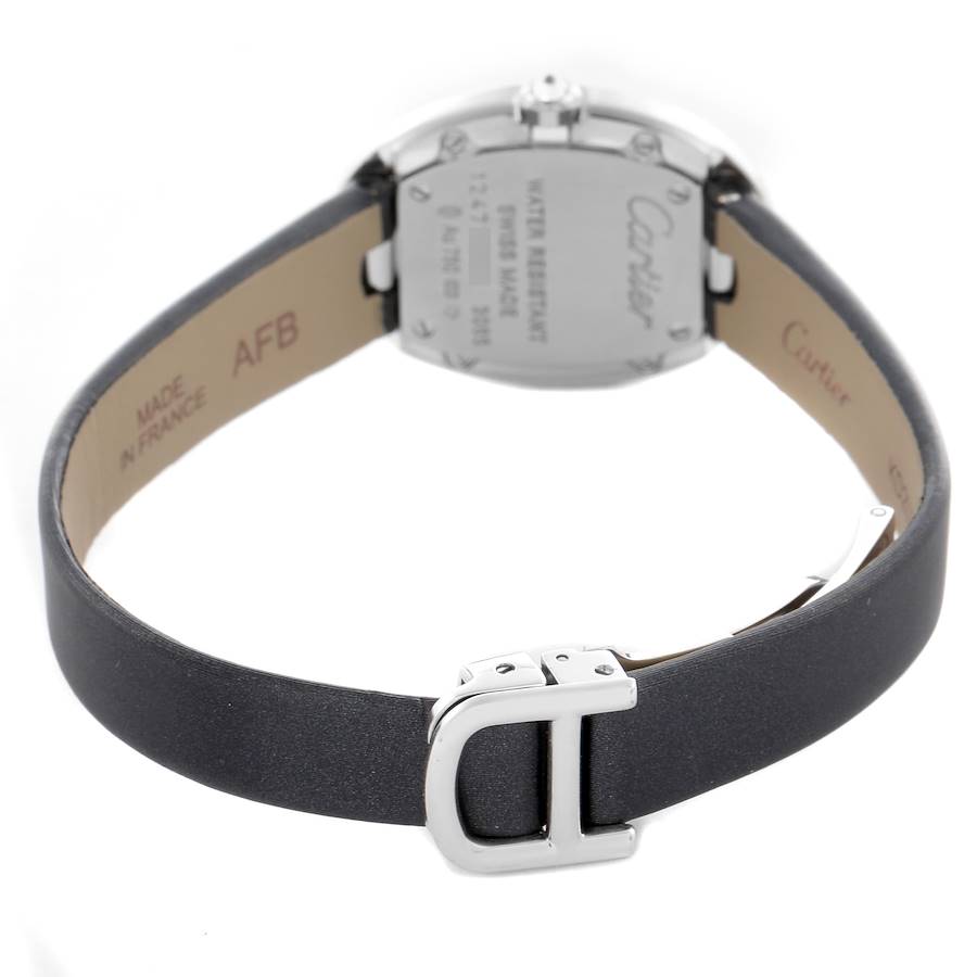 Cartier Baignoire Small White Gold Diamond Ladies Watch WB520008