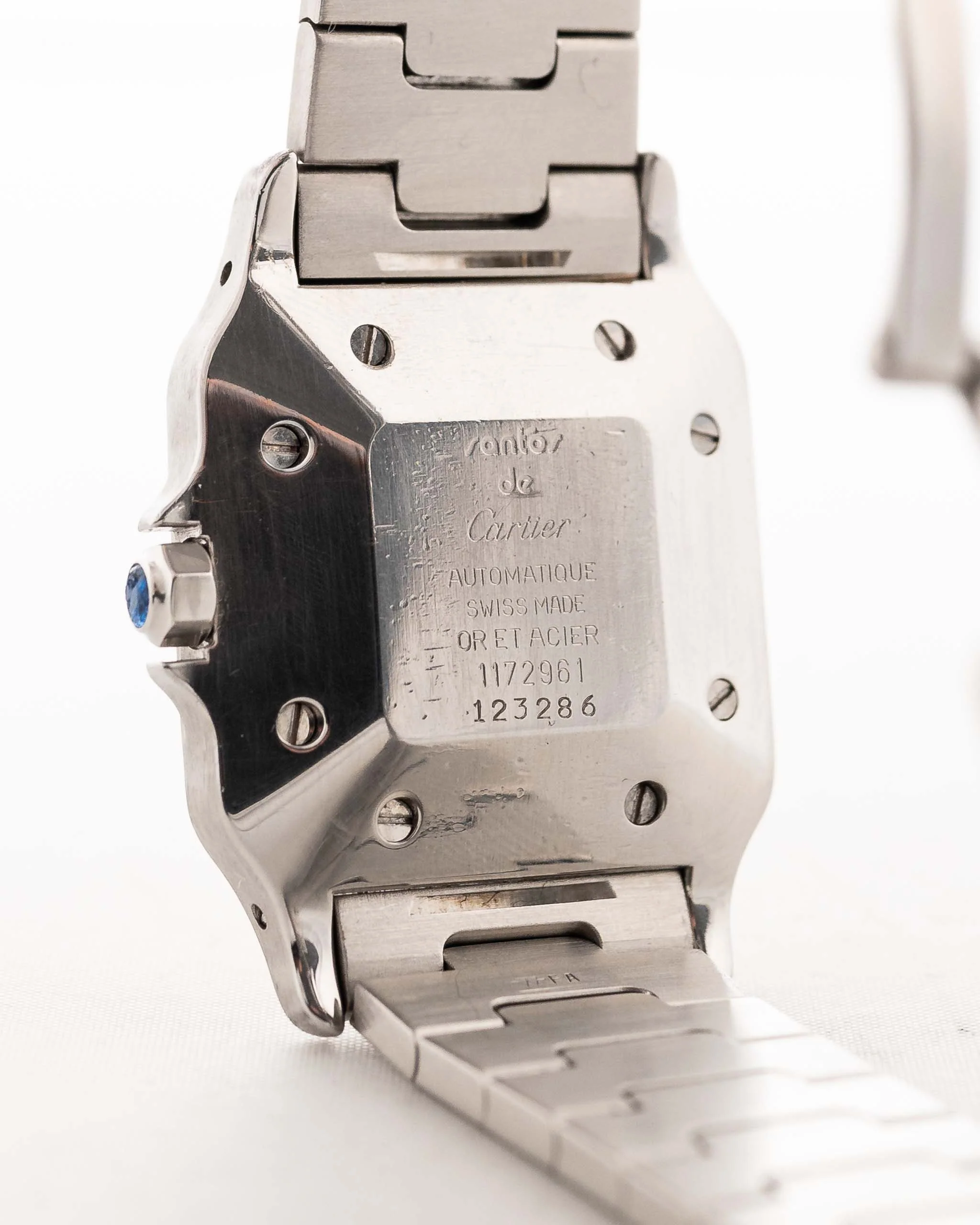 Cartier Santos Carr&eacute;e 2961 Ghost 1990s