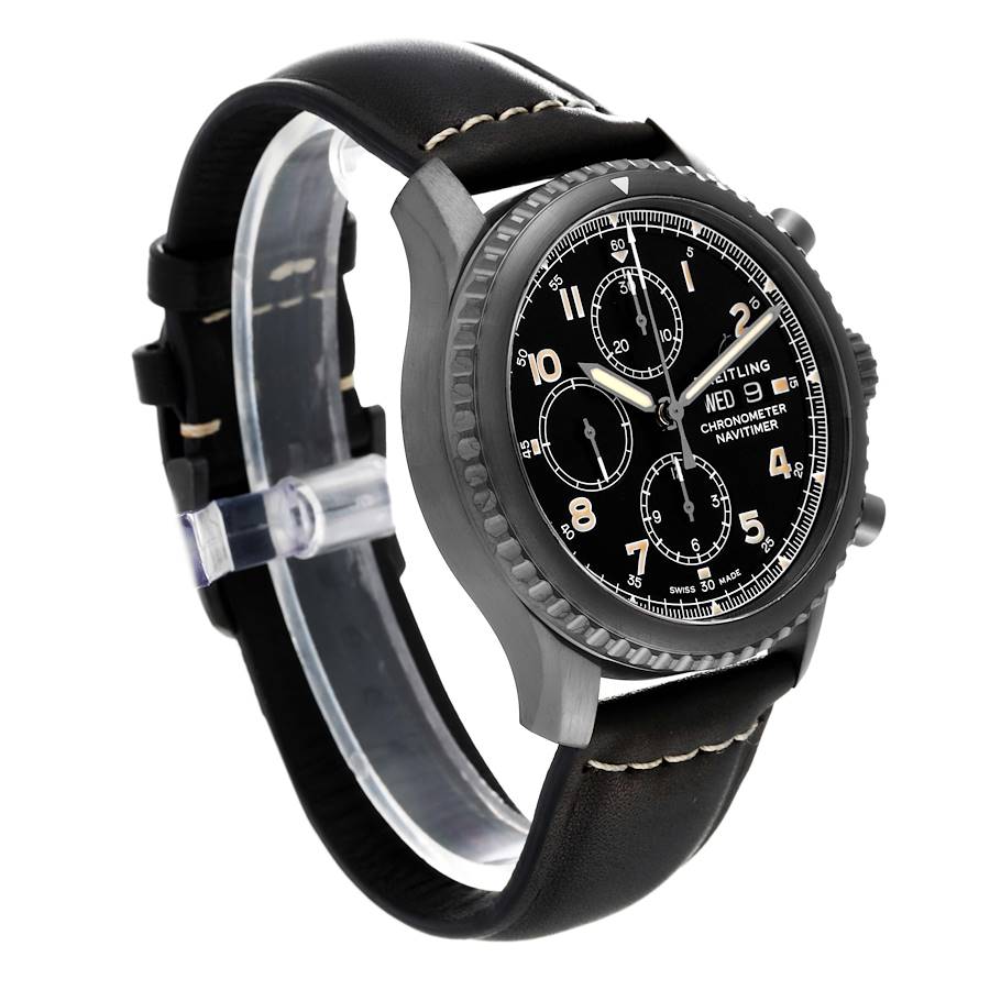 Breitling Navitimer 8 Chronograph 43 DLC Steel Mens Watch M13314