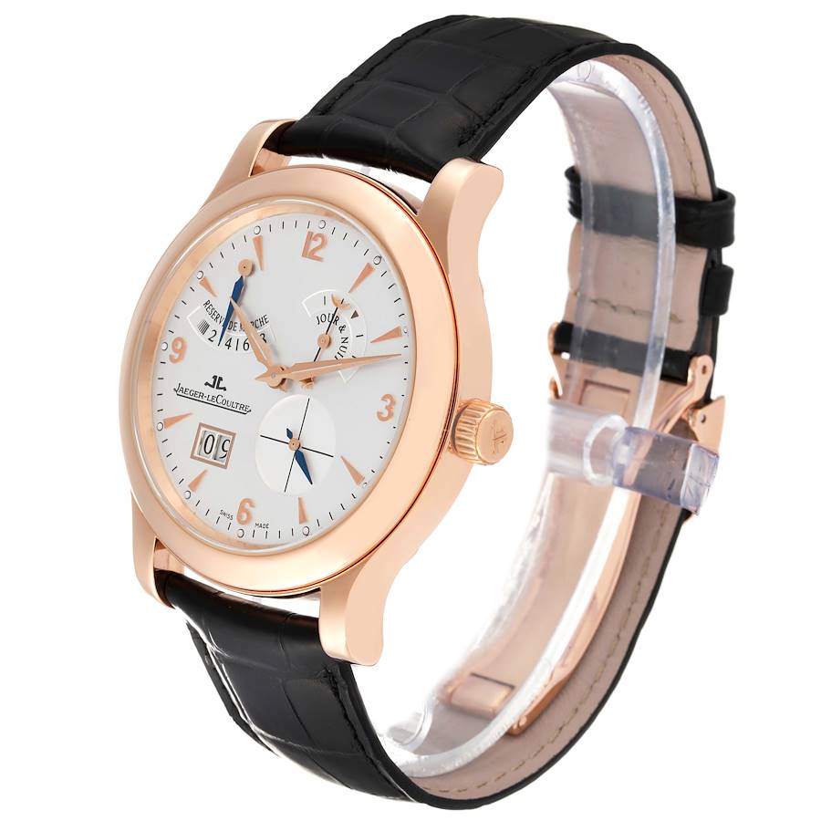 Jaeger LeCoultre Master Eight Days Rose Gold Watch 146.2.17.S Q1602420