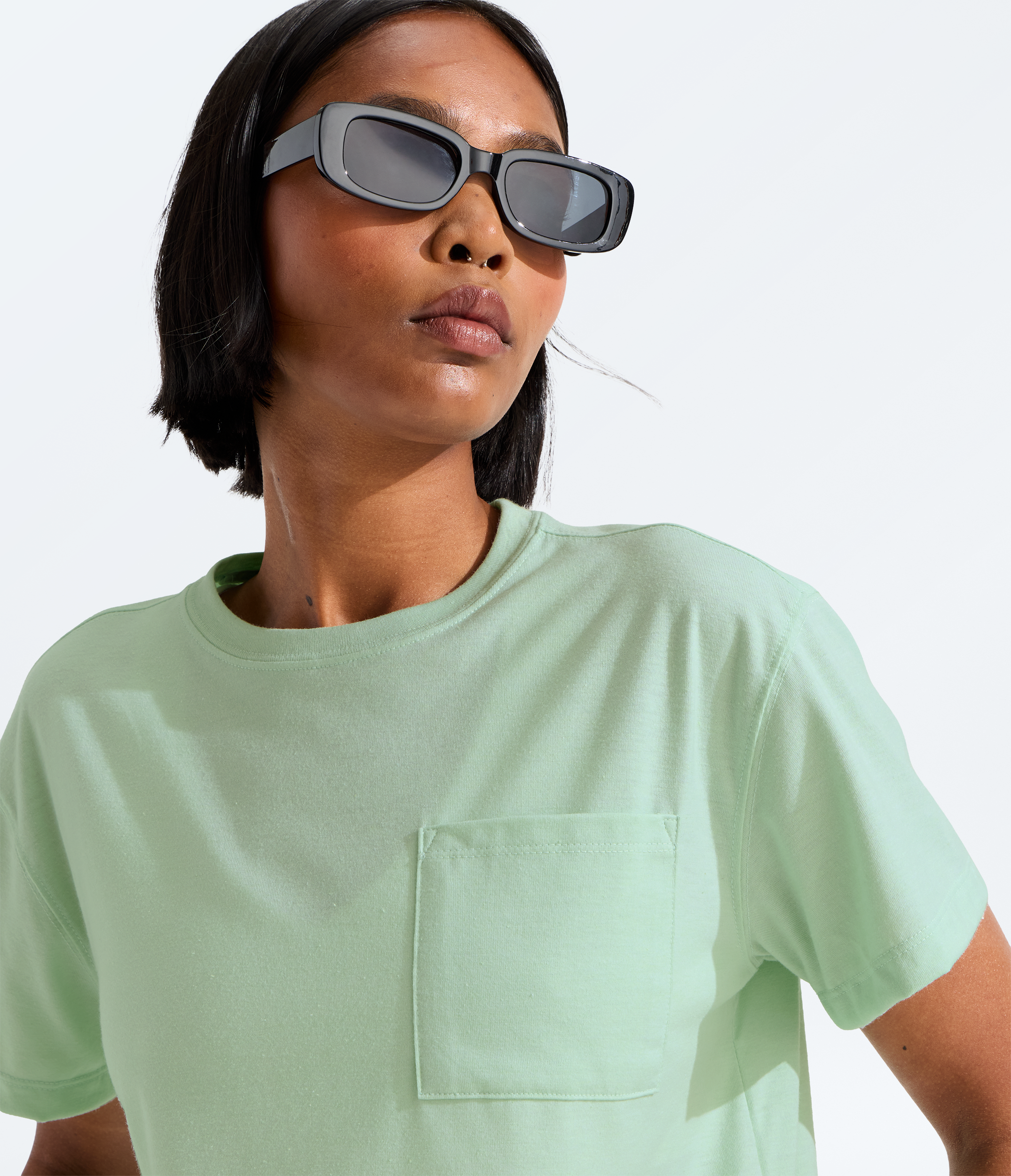 Women’s Tri-Blend Short-Sleeve Pocket Tee