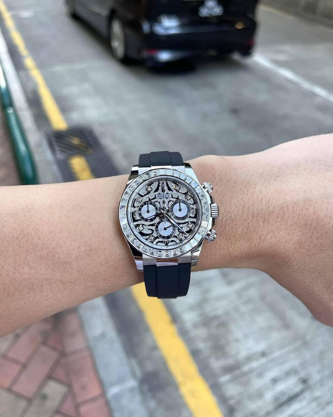 ??Limited Time Offer -Rolex Daytona 116589TBR White Gold 40mm Eye of the Tiger