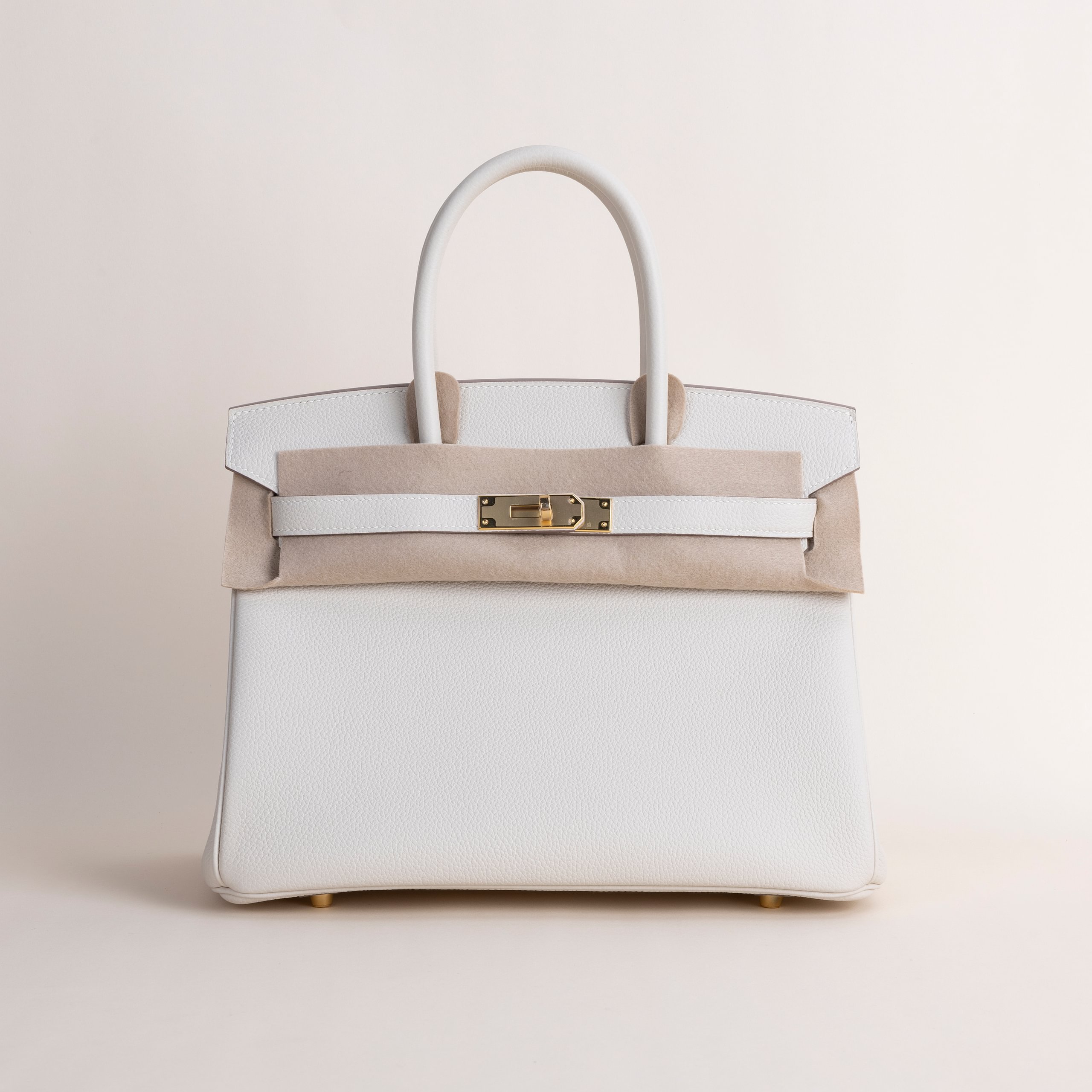 Birkin 30 togo craie GHW